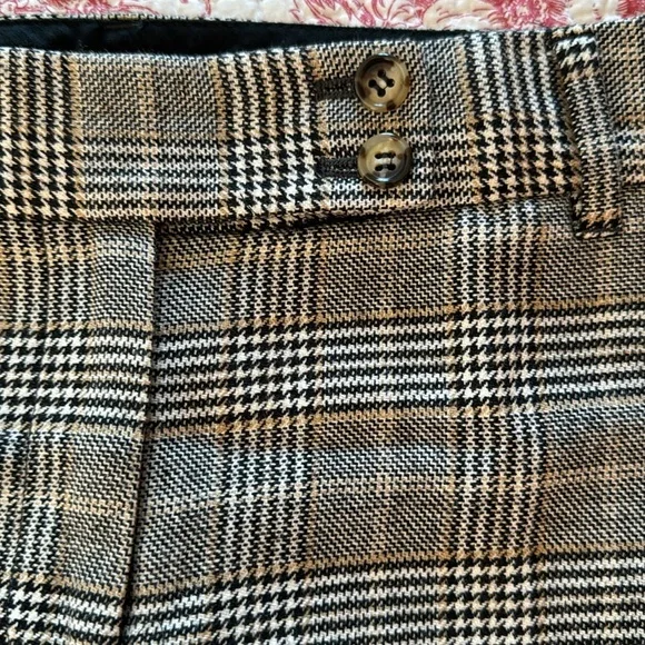 Wool Houndstooth Talbots Lines Dress Slacks - Picture 3 of 7